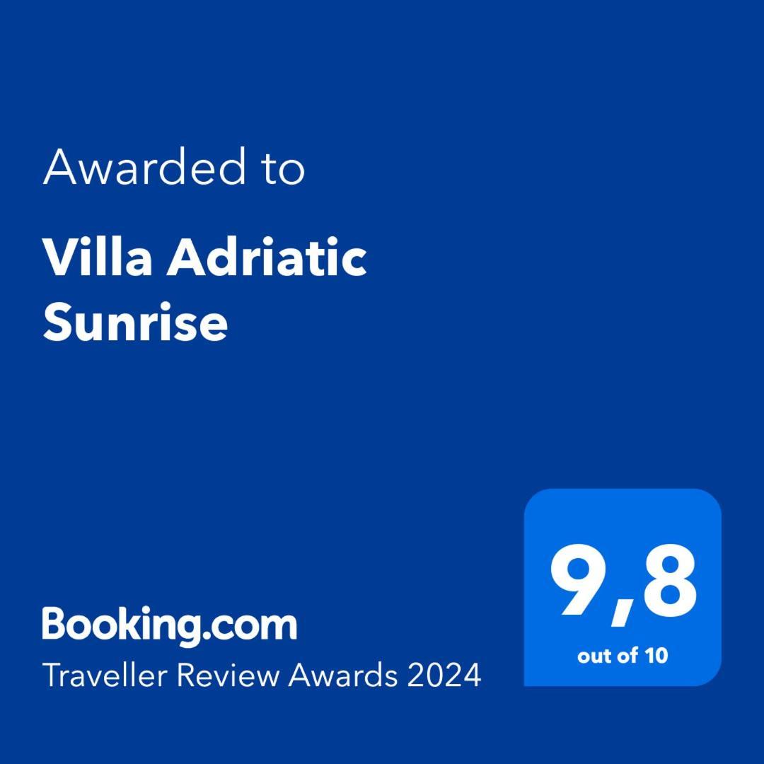 Villa Adriatic Sunrise ชิเบนิก ภายนอก รูปภาพ